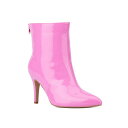ファッションフィギュアー レディース ブーツ シューズ Women's Madelina Heeled Boot - Wide Width Pink paten...
