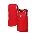 カールバンクス レディース カットソー トップス Women'sRed Carolina Hurricanes Strategy Tank Top Red