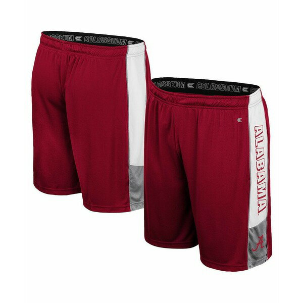 コロシアム メンズ カジュアルパンツ ボトムス Men's Crimson Alabama Crimson Tide Quantum Shorts Crimson