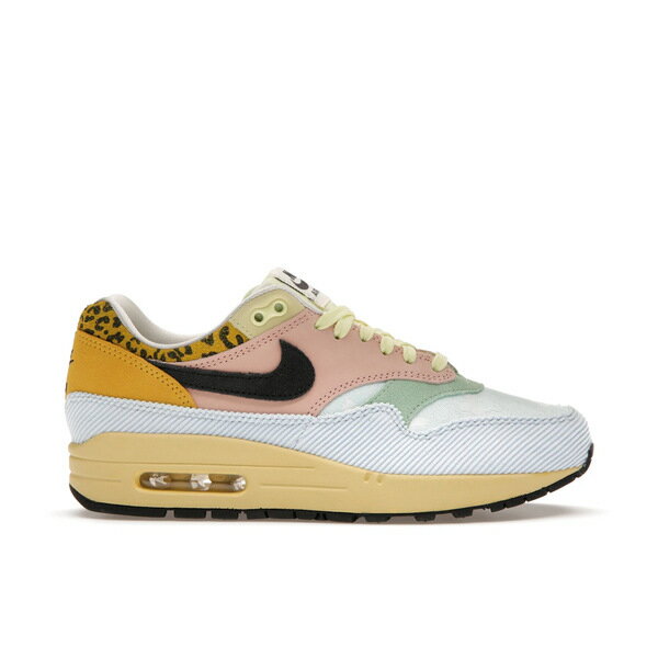Nike ナイキ レディース スニーカー 【Nike Air Max 1 '87 Great Indoors Corduroy (Women's)】 サイズ US_W_12 Pink/Mustard-Sky Blue-Barely Volt