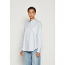 カルバンクライン レディース シャツ トップス RELAXED SHIRT - Button-down blouse - arctic ice