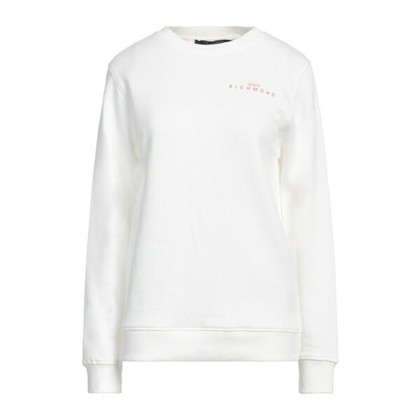【送料無料】 ジョン リッチモンド レディース パーカー・スウェットシャツ アウター Sweatshirts White(4)