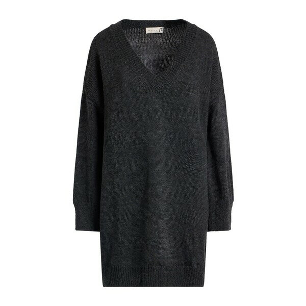 【送料無料】 ハブワン レディース ワンピース トップス Mini dresses Grey