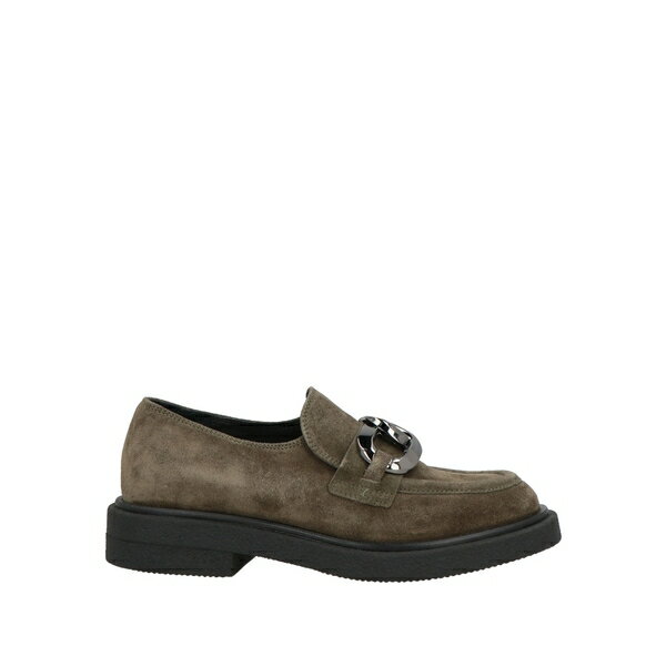 【送料無料】 カーメンス レディース スリッポン・ローファー シューズ Loafers Green