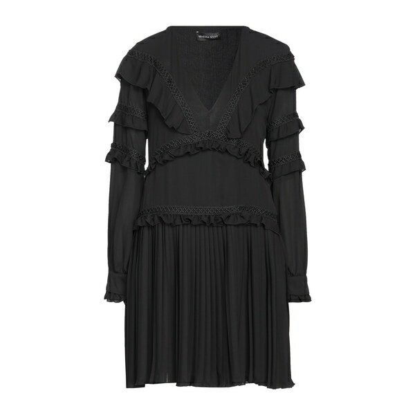 【送料無料】 ヴァネッサ スコット レディース ワンピース トップス Mini dresses Black