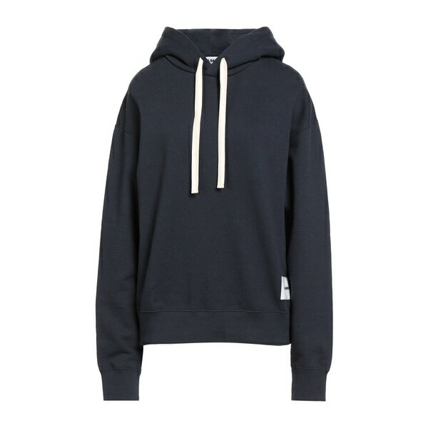 【送料無料】 ジル・サンダー レディース パーカー・スウェットシャツ アウター Sweatshirts Blue