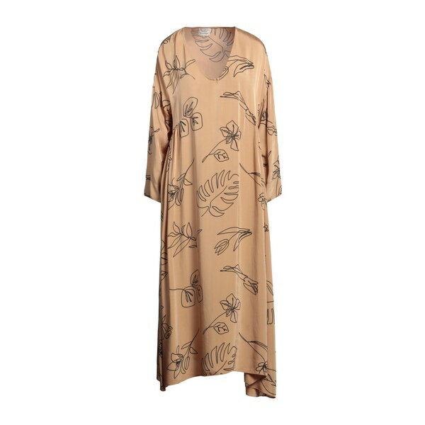 【送料無料】 アレッシアサンティ レディース ワンピース トップス Maxi dresses Beige