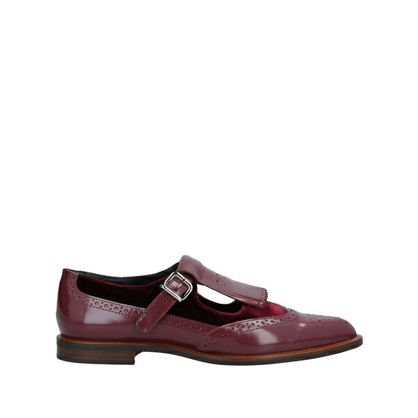 【送料無料】 トッズ レディース スリッポン・ローファー シューズ Loafers Red