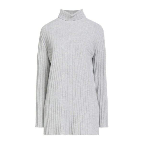 【送料無料】 ツインセット レディース ニット&セーター アウター Turtlenecks Grey