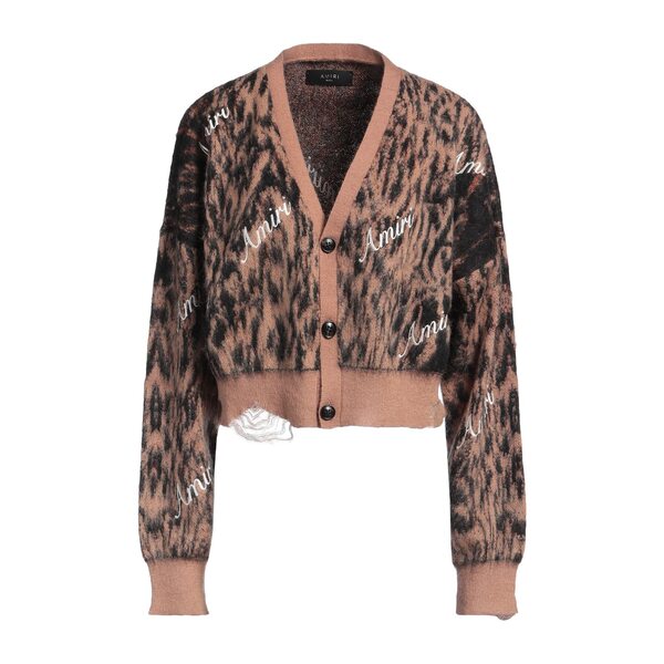 【送料無料】 アミリ レディース カーディガン アウター Cardigans Beige