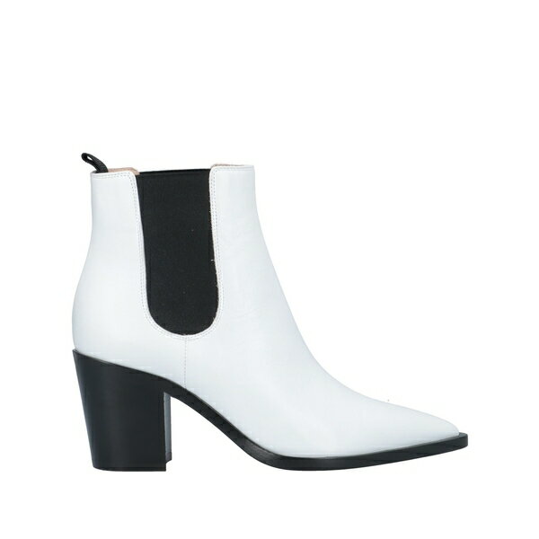 【送料無料】 ジャンヴィト ロッシ レディース ブーツ シューズ Ankle boots White