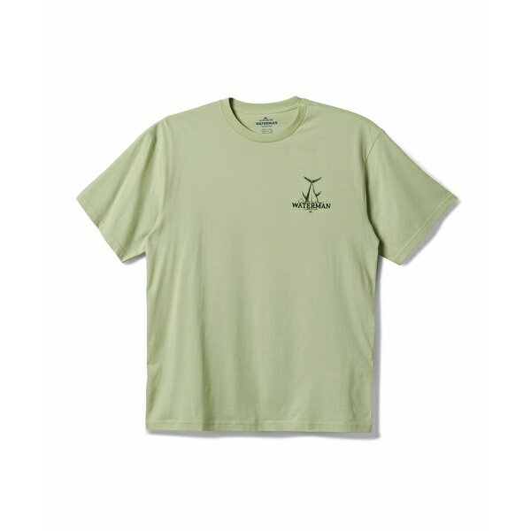 クイックシルバー ウォーター マン メンズ シャツ トップス Quiksilver Men's Core Fisherman Screen T-Shirt Phantom