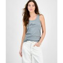 ボス オレンジ レディース カットソー トップス Women's Embellished Logo Tank Top Turq/aqua