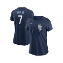 ナイキ レディース カットソー トップス Women's Bobby Witt Jr. Navy Kansas City Royals City Connect...