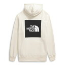 ノースフェイス レディース カットソー トップス Plus Size Box Long-Sleeve Logo Hoodie White Dune