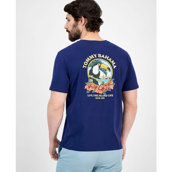 ȥåߡХϥ   ȥåץ Men's Toucan Life Graphic Print T-Shirt Island Na...
