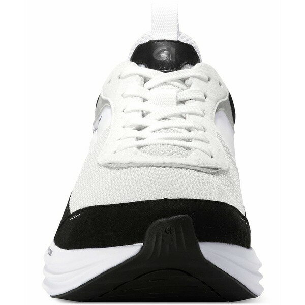 コールハーン メンズ スニーカー シューズ Men's riginalGrand Quadstreak Running Sneakers Optic White-Black