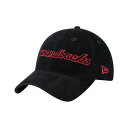 ニューエラ レディース 帽子 アクセサリー Women's Black Arizona Diamondbacks Corduroy 9TWENTY Adjustable Hat Black(4)