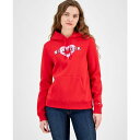 トミーヒルフィガー レディース パーカー・スウェットシャツ アウター Women's x NYC Graphic Pullover Hoodie Red Hot