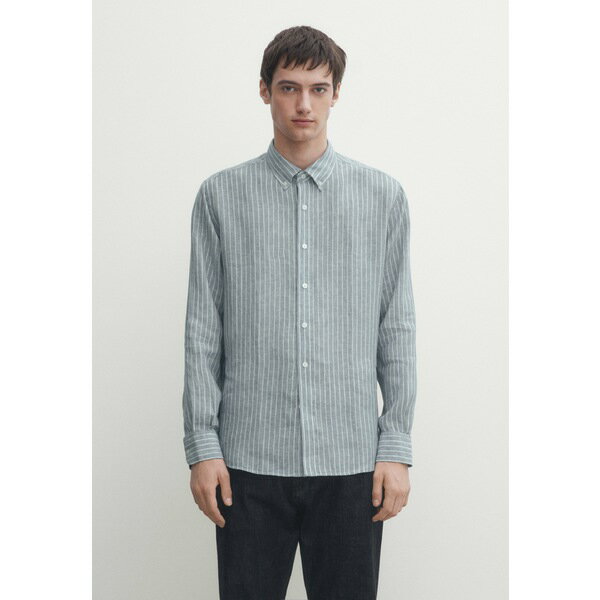 ޥå ɥåƥ   塼 REGULAR-FIT STRIPED - Shirt - blue