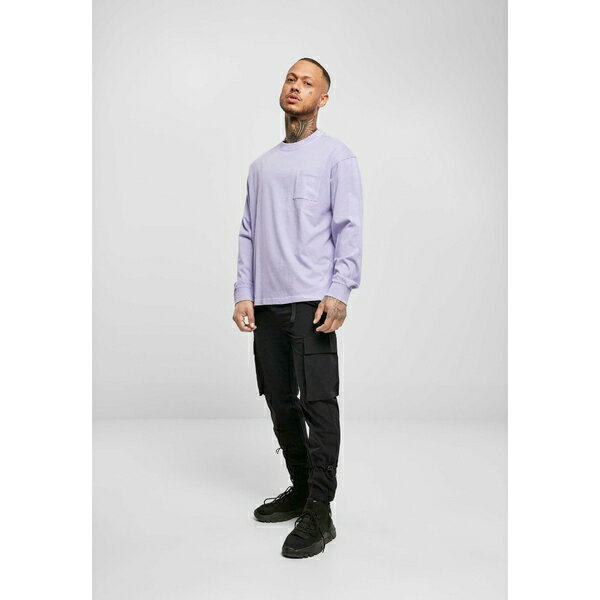 A[o NVbNX Y T_ V[Y PIGMENT DYED POCKET LONGSLEEVE - Long sleeved top - lavender