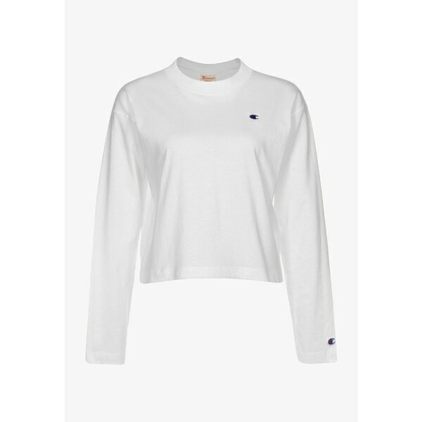 チャンピオン レディース フィットネス スポーツ CREWNECK - Long sleeved top - wht