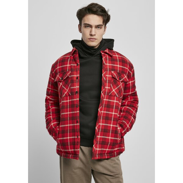 Х 饷å  㥱åȡ֥륾  PLAID QUILTED - Light jacket - red/black/white