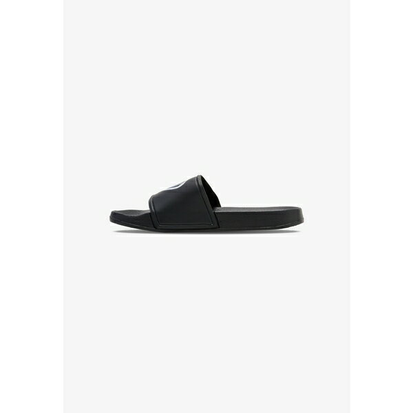 ヒュンメル レディース サンダル シューズ POOL SLIDE BADGE - Mules - black