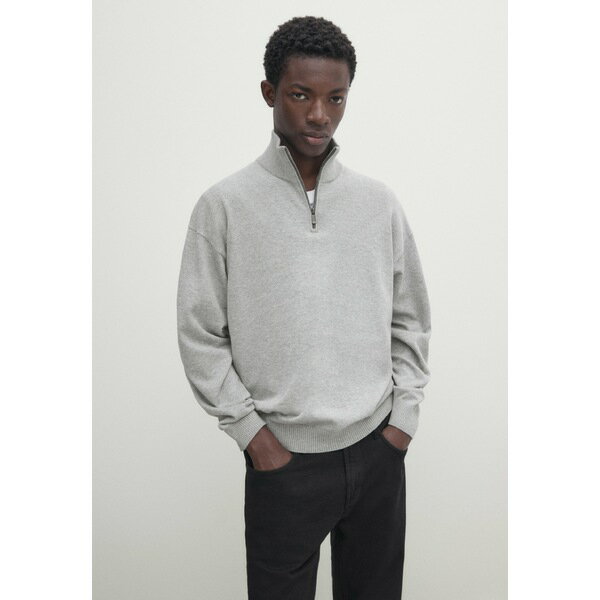 }bV hDbeB Y T_ V[Y MOCK NECK - Jumper - grey