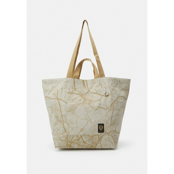 xX^bt Y T_ V[Y MAP UTILITY UNISEX - Tote bag - shell / dark sandstone