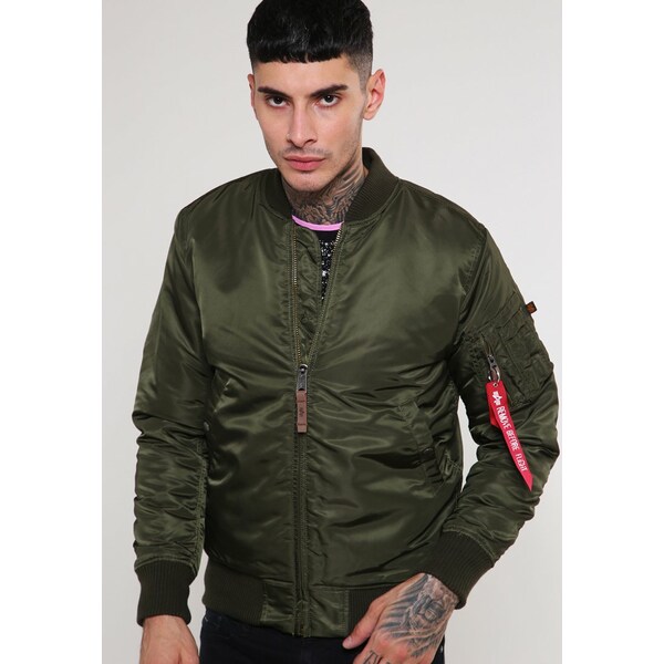 アルファインダストリーズ メンズ ジャケット＆ブルゾン アウター MA-1 VF 59 LONG - Bomber Jacket - dark green