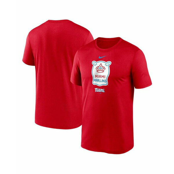 asty㤨֥ʥ   ȥåץ Men's Red Miami Marlins City Connect Logo T-shirt RedפβǤʤ13,480ߤˤʤޤ