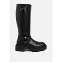 ロンンドンラグ レディース ブーツ シューズ Taimen Harnes Detail Long Boots Black