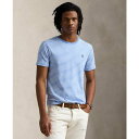 ラルフローレン メンズ シャツ トップス Men's Classic-Fit Striped Jersey T-Shirt Sky Blue/white(4)