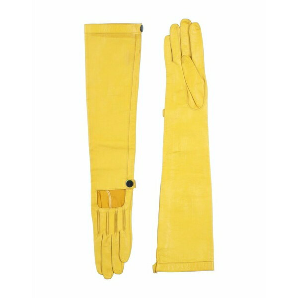 【送料無料】 ランバン レディース 手袋 アクセサリー Gloves Yellow