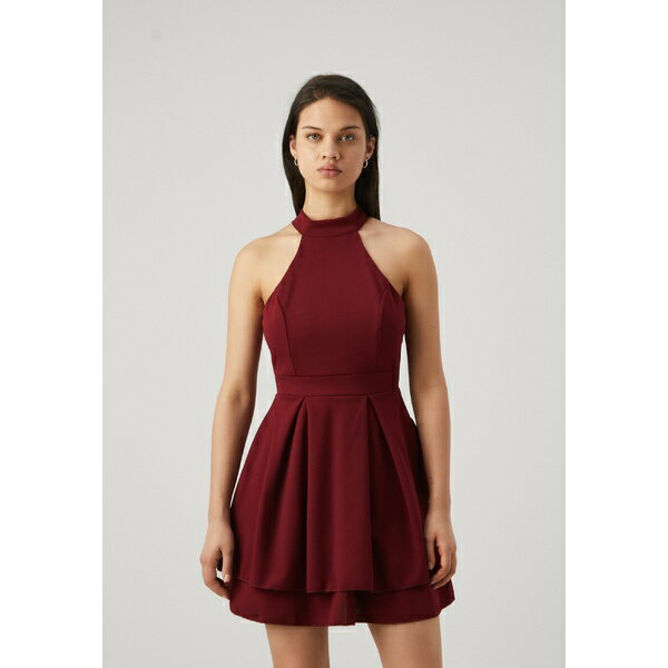 ヴァル ジー レディース ワンピース トップス CHERYL HALTER NECK SKATER DRESS - Cocktail dress / Pa..