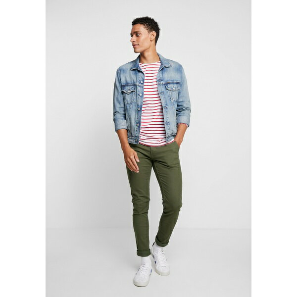 ブレンド メンズ カジュアルパンツ ボトムス BHNATAN - Chinos - olive night green