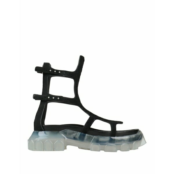 【送料無料】 リックオウエンス メンズ サンダル シューズ Sandals Black