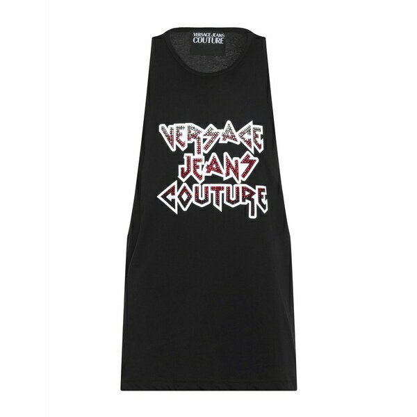 【送料無料】 ベルサーチ メンズ カットソー トップス Tank tops Black