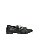 【送料無料】 ジェーピー/デイヴィッド メンズ スリッポン・ローファー シューズ Loafers Black