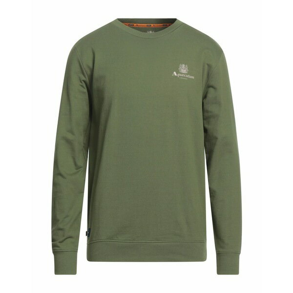 アクアスキュータム 【送料無料】 アクアスキュータム メンズ パーカー・スウェットシャツ アウター Sweatshirts Military green