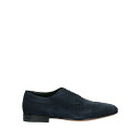 【送料無料】 ア・テストーニ メンズ ドレスシューズ シューズ Lace-up shoes Midnight blue