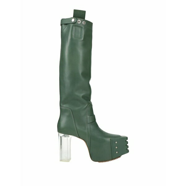 【送料無料】 リックオウエンス メンズ ブーツ シューズ Boots Green