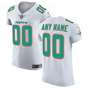 ナイキ メンズ ユニフォーム トップス Miami Dolphins Nike Vapor Untouchable Elite Custom Jersey White