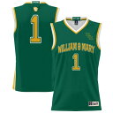 ゲームデイグレーツ メンズ ユニフォーム トップス #1 William & Mary Tribe GameDay Greats Unisex Lightweight Basketball Jersey Green