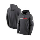 ナイキ メンズ パーカー・スウェットシャツ アウター Men's Anthracite Buffalo Bills Billieve Performance F...
