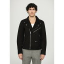 ザ・クープルス メンズ ジャケット&ブルゾン アウター BLOUSON - Leather jacket - black