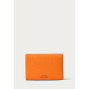 ラルフローレン レディース 財布 アクセサリー POLO PLAY LEATHER SNAP CARD CASE - Wallet - orange peel