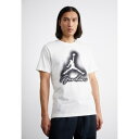 ジョーダン メンズ サンダル シューズ CREW - Print T-shirt - sail/black
