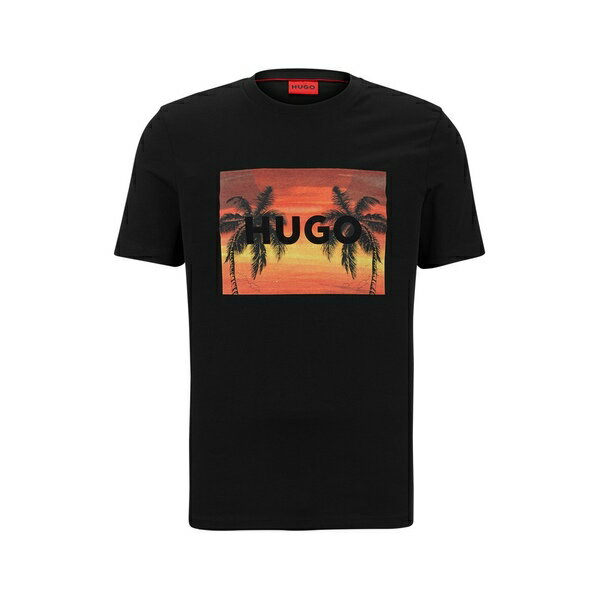 フューゴ メンズ Tシャツ トップス Hugo Dulive T-Shirts Mens